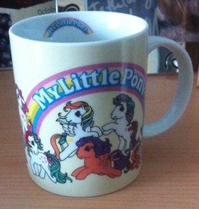 Epic 1980s style My Little Pony mug! 